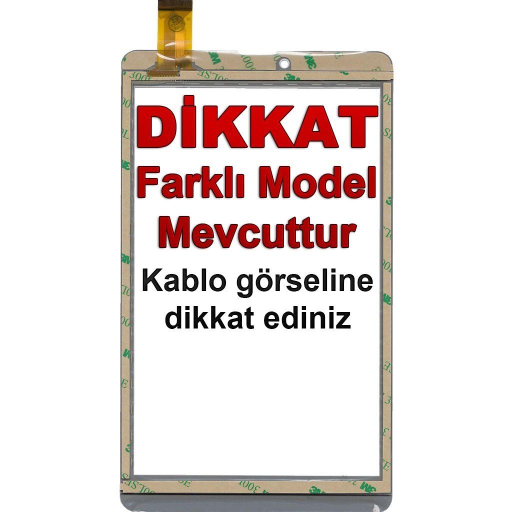 Hometech HT8MT-3G Dokunmatik Beyaz - Model 1