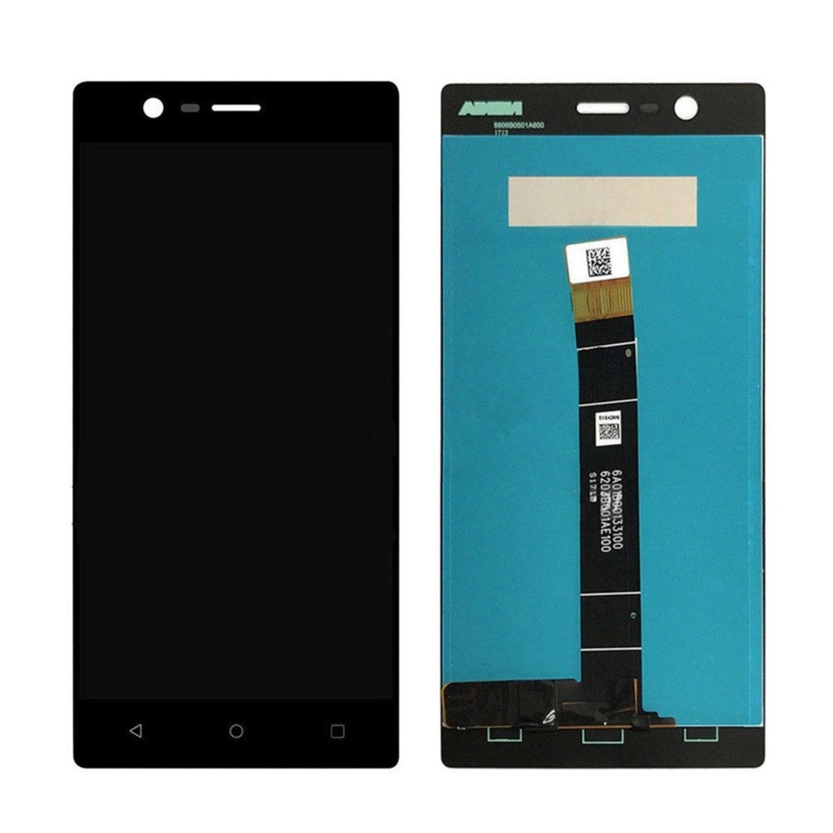 Nokia 3 Lcd Ekran Dokunmatik Siyah Çıtasız