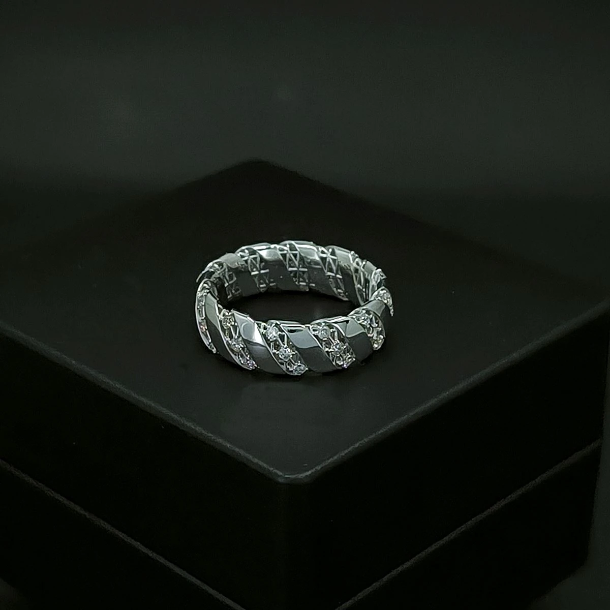 Sarmal Light Gümüş Alyans