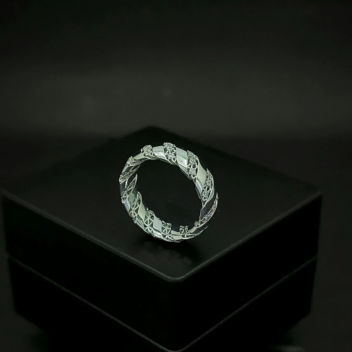 Sarmal Light Gümüş Alyans