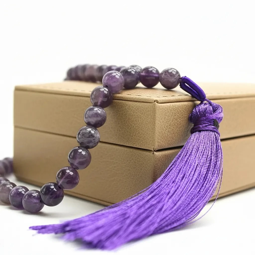 Ametist Doğaltaş Tespih