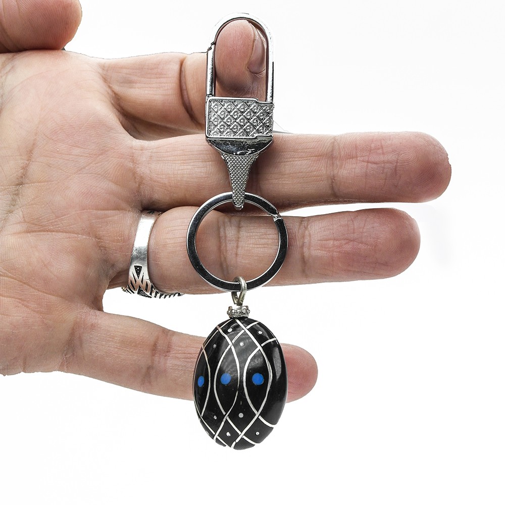 Gümüş Desen  Anahtarlık