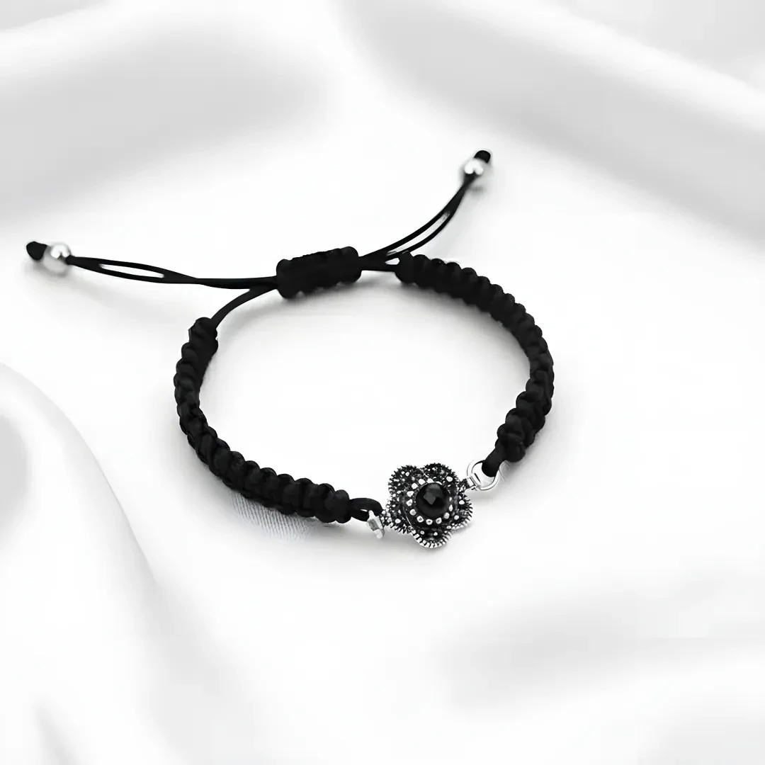 NARİN  OLTU TAŞI GÜMÜŞ ÇERÇEVE  AYARLANABİLİR  BİLEKLİK