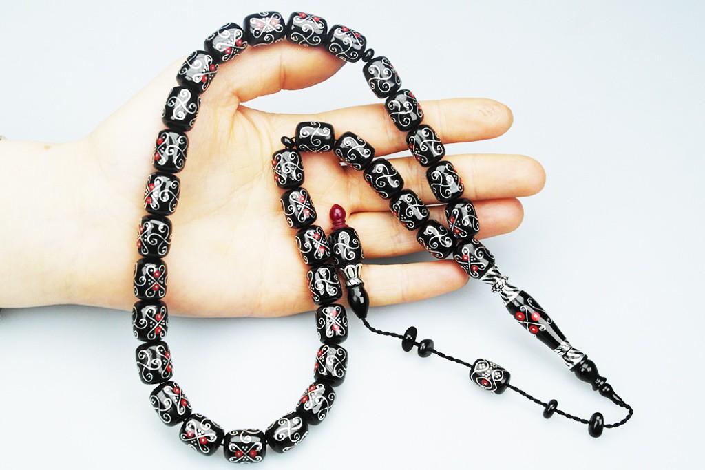 Oltu Taşı Pervane Model  Tespih