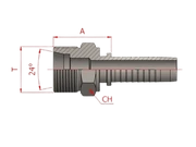 5/8" M24*1,5 ERKEK RAKOR 16S