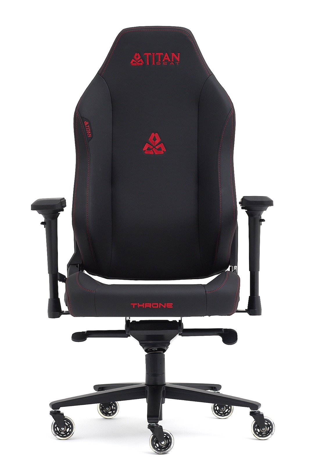 Titanseat Throne Red Leather Oyuncu Koltuğu