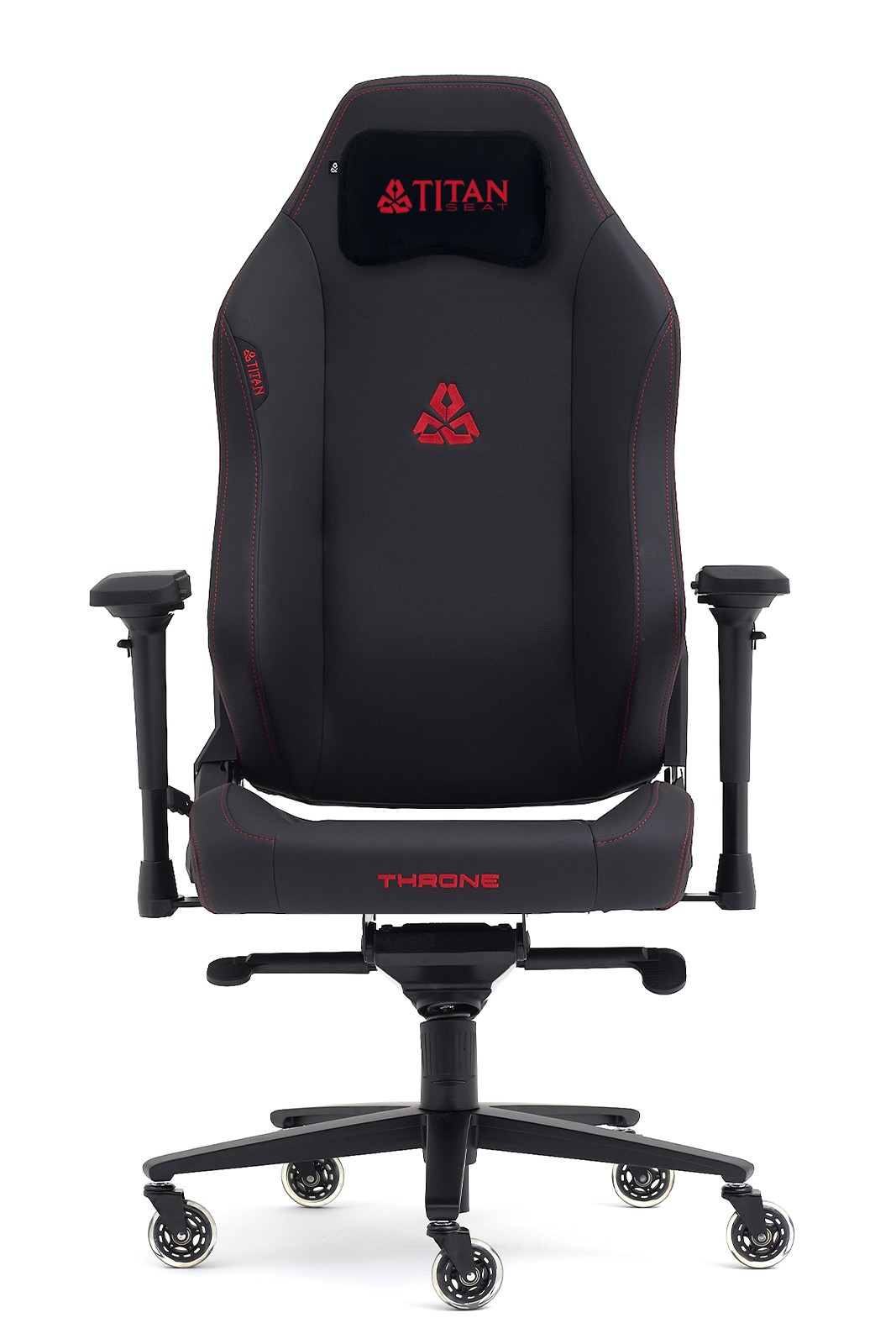 Titanseat Throne Red Leather Oyuncu Koltuğu
