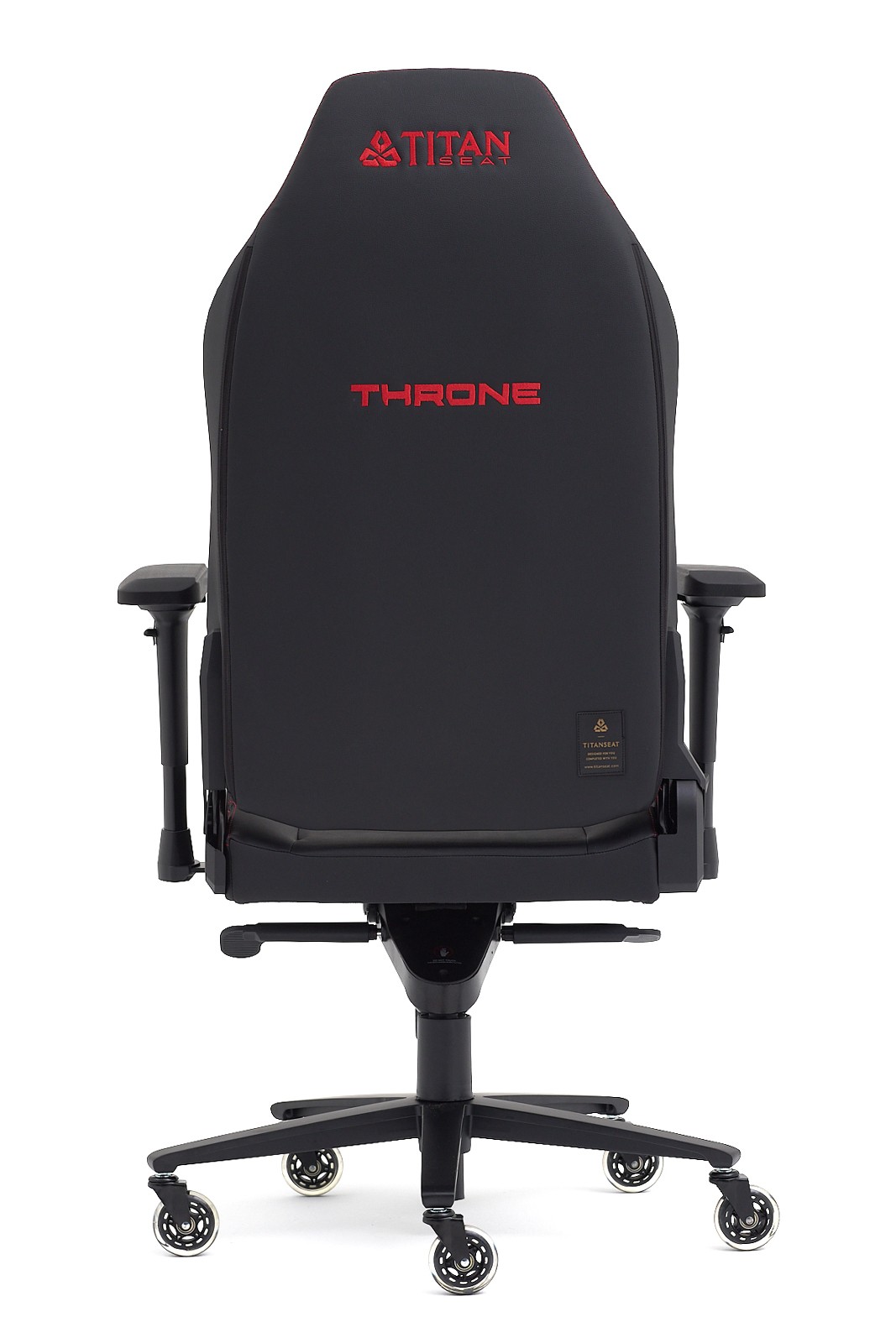 Titanseat Throne Red Leather Oyuncu Koltuğu
