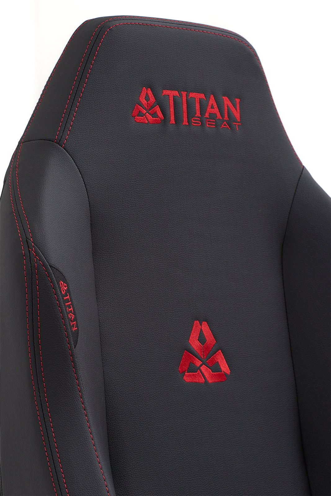 Titanseat Throne Red Leather Oyuncu Koltuğu