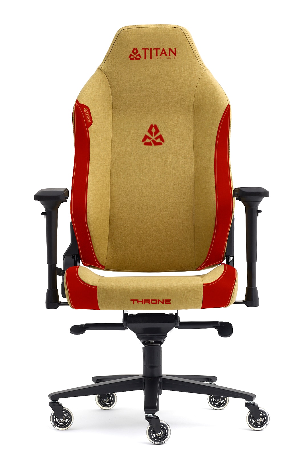 Titanseat Throne Sarı - Kırmızı Kumaş Oyuncu Koltuğu ( FC26 ULTİMATE HEDİYELİ )