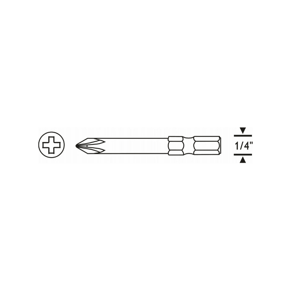 Proscr SCR03053 PH1 25 mm Yıldız Bits Uç