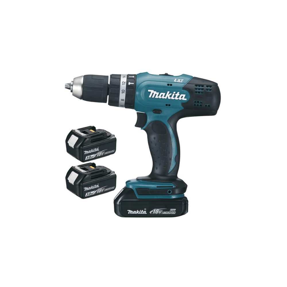 Makita DHP453SFE3 18V Li Üç Akülü Darbeli Matkap Vidalama