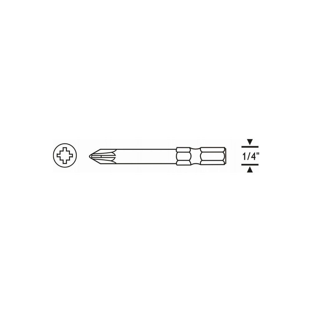 Proscr SCR03063 PH1 50 mm Yıldız Bits Uç