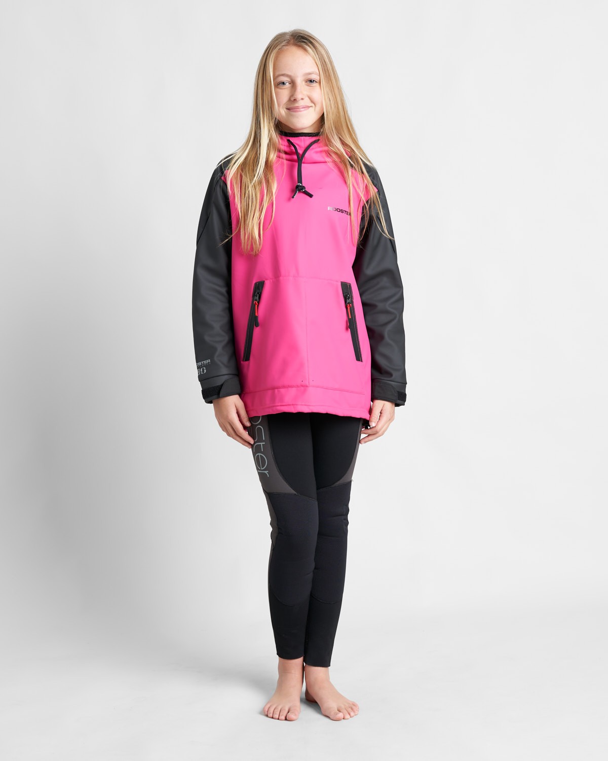 Junior Aquafleece Hoodie Üst