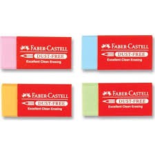Faber-Castell Dust-Free Renkli Silgi
