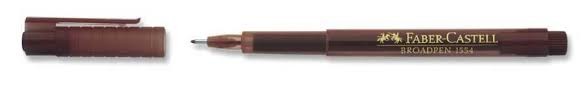 Faber-Castell Broadpen Koyu Kahve