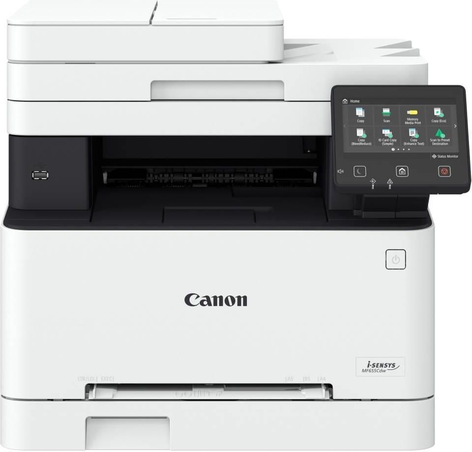 Canon i-SENSYS MF655Cdw A4 Renkli Çok Fonksiyonlu Lazer Yazıcı – 21 ppm, Otomatik Dubleks, Wi-Fi & Mobil Baskı