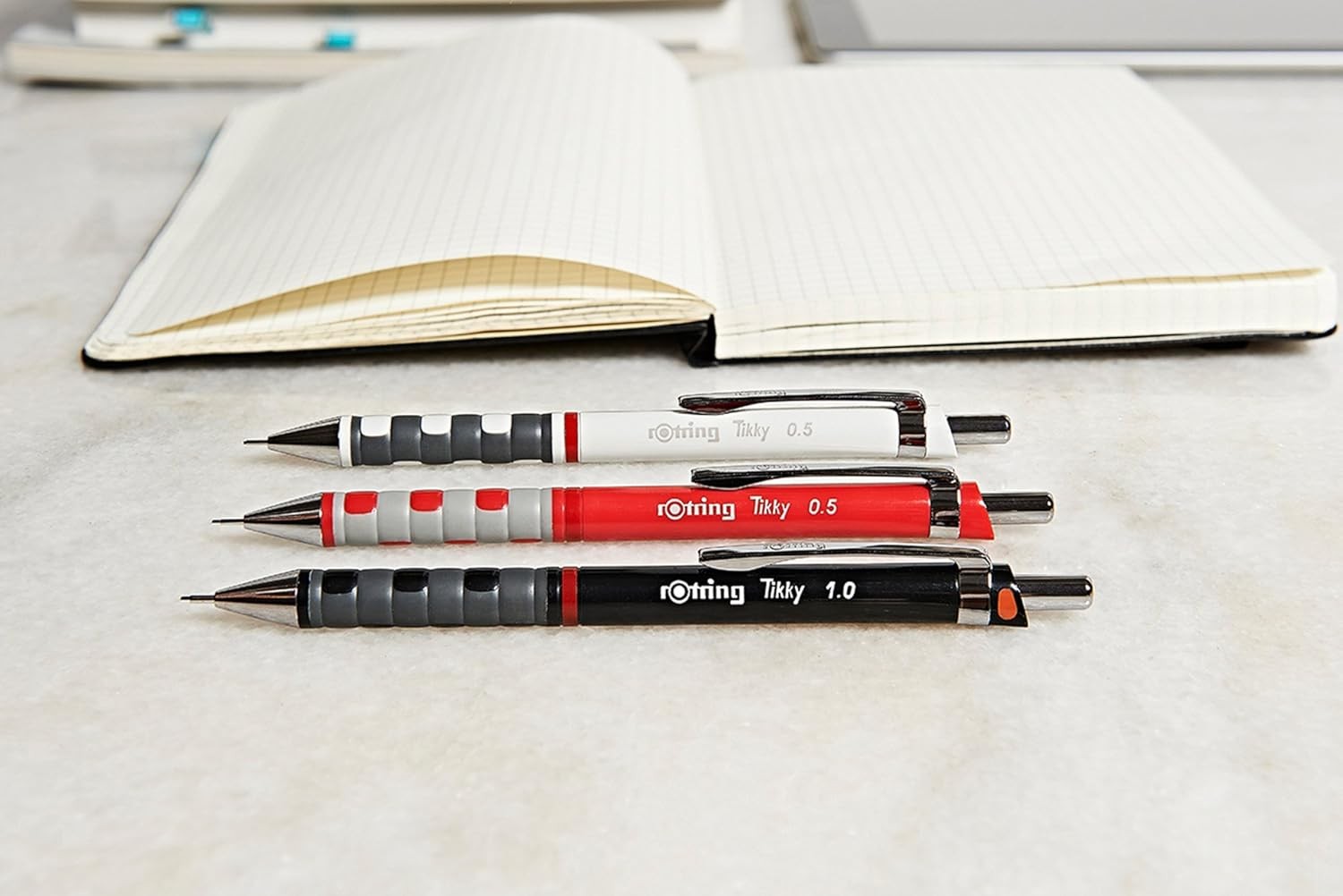 Rotring Versatil Kalem Tikky RD  Siyah 0.5 mm  Mekanik Kurşun Kalem