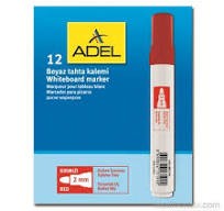 ADEL Beyaz Tahta Kalemi, Kırmızı