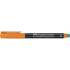 Faber-Castell Asetat Kalemi Permanent (S) Turuncu