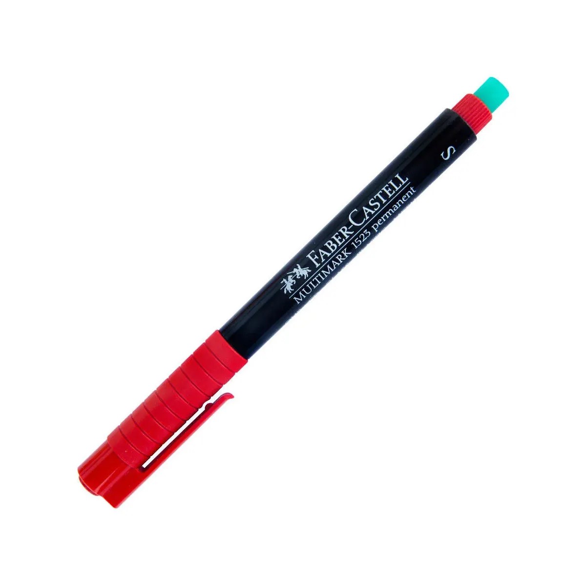 Faber-Castell Asetat Kalemi Permanent (S) Kırmızı