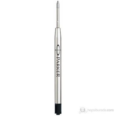 PARKER Quinkflow Tükenmez kalem yedeği, Fine Uç, Siyah