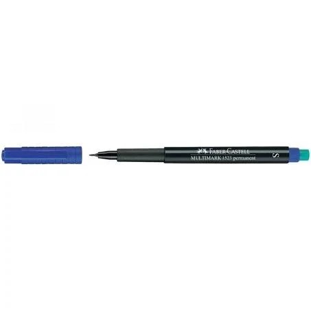 Faber-Castell Asetat Kalemi Permanent (S) Mavi