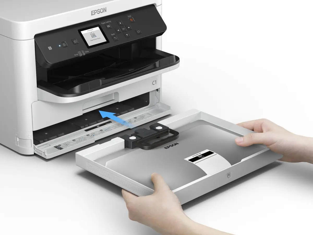 Epson WorkForce Pro WF-M5299DW A4 Mono All-in-One Inkjet Yazıcı – 24 ppm (ISO) / 34 ppm (Maks.), Otomatik Çift Taraflı & Wi-Fi/NFC
