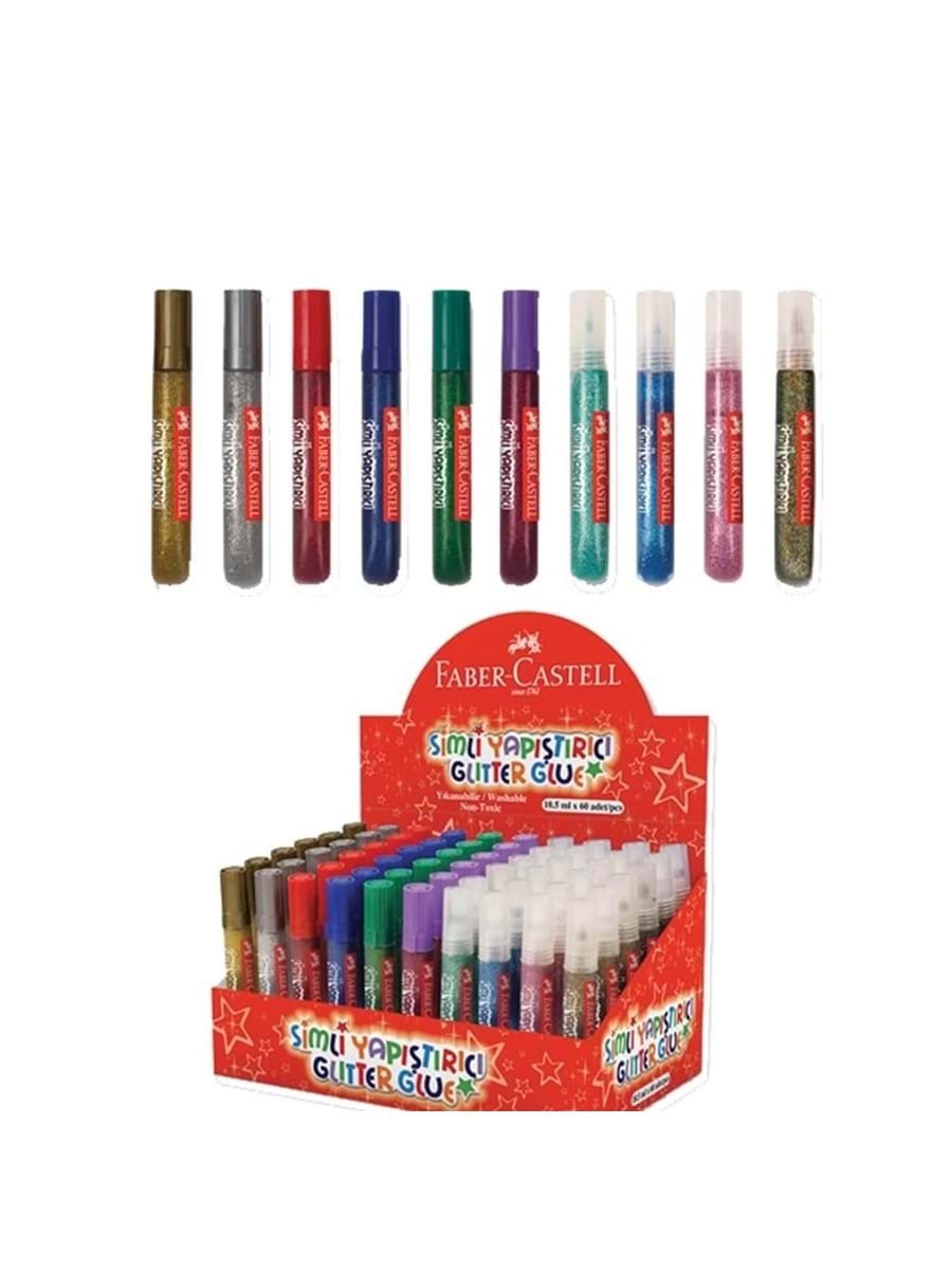 Faber-Castell Fosforlu Simli Yapıştırıcı 10.5 ml 