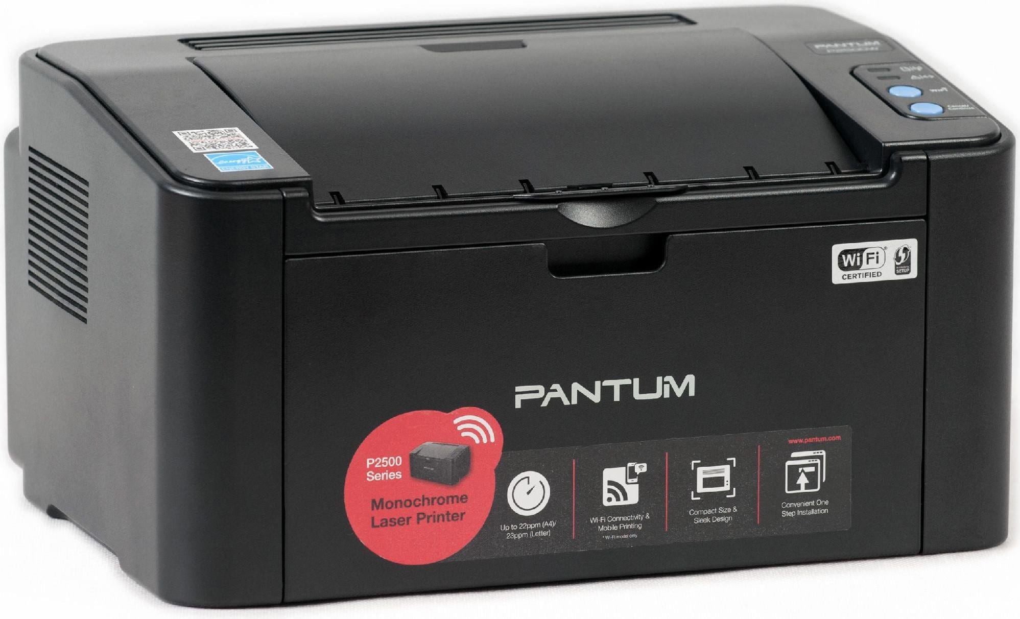 Pantum P2500W A4 Mono Lazer Yazıcı – 22 ppm, USB 2.0 & Wi-Fi