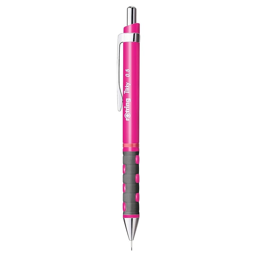 Rotring Veratil Kalem  Tikky Neon Pembe 0.5 mm Mekanik Kurşun Kalem