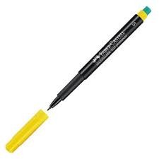 Faber-Castell Asetat Kalemi Permanent (S) Sarı