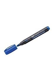 Faber-Castell Permanent Markör 52 Yuvarlak Uç 12'li,Mavi
