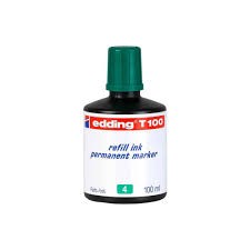 Edding Permanent Mürekkep 100 ml Yeşil (E-T100)