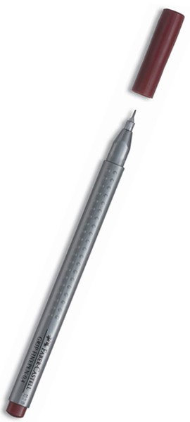 Faber-Castell Grip Finepen 0.4mm, Kahverengi