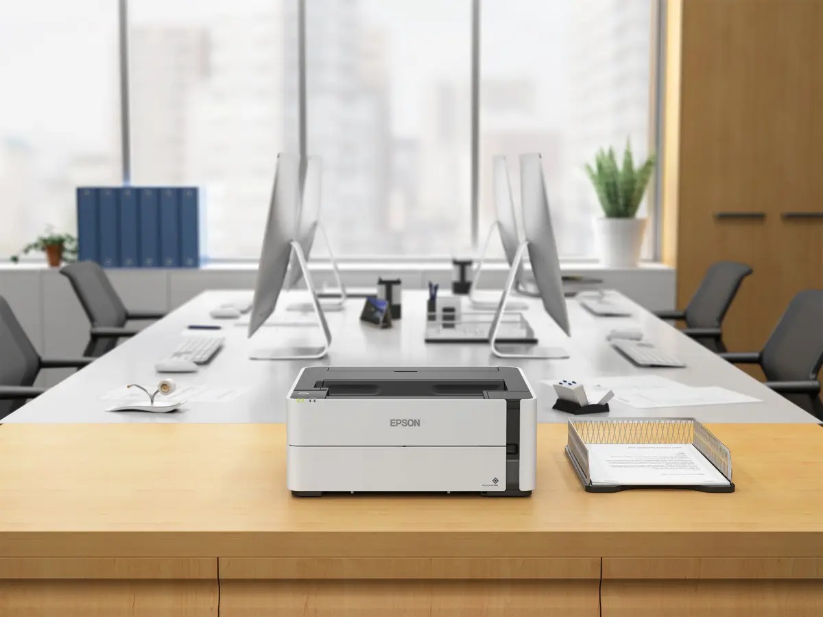 Epson EcoTank M1180 A4 Mono Tanklı Inkjet Yazıcı – 20 ppm, 11.000 Sayfa Mürekkep, Wi-Fi & Ethernet