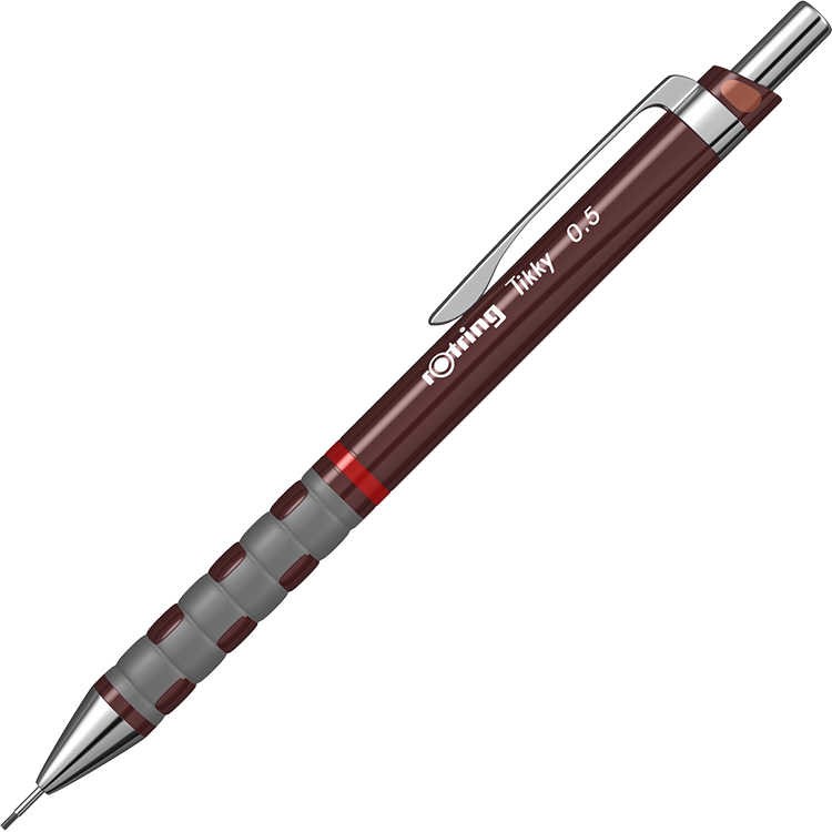 Rotring Versatil Kalem Tikky RD, Bordo 0.5 mm  Mekanik Kurşun Kalem