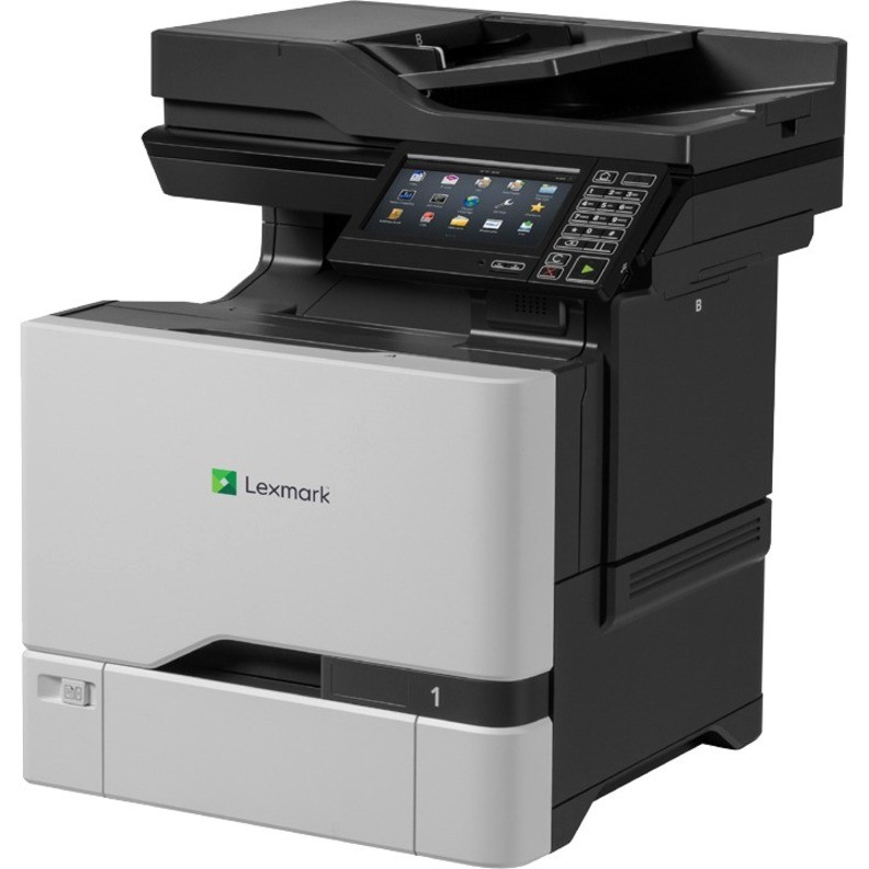 Lexmark CX725de A4 Renkli Çok Fonksiyonlu Lazer Yazıcı – 25 ppm, 4800 Renk Kalitesi & 7″ Dokunmatik Ekran