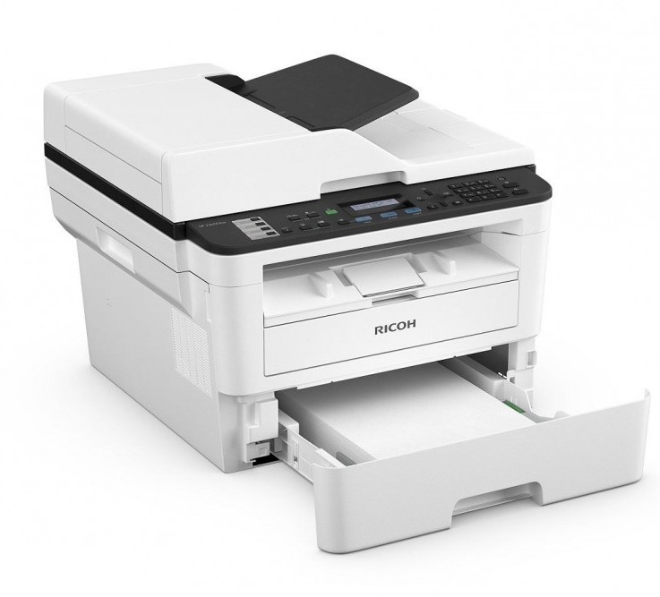 Ricoh SP-230SFNW A4 Mono Çok Fonksiyonlu Lazer Yazıcı – 20 ppm, 1 200×1 200 dpi, Otomatik Çift Taraflı, Wi-Fi & Ethernet