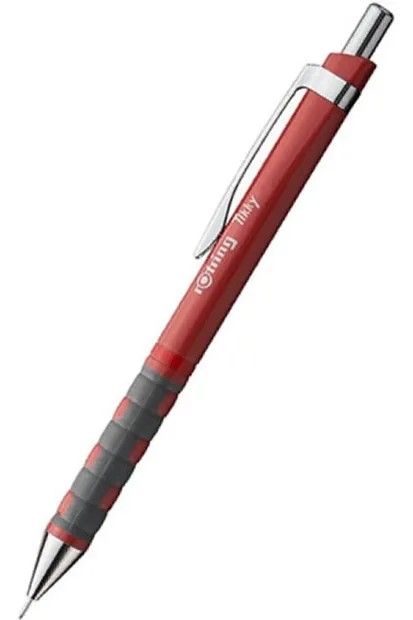 Rotring Versatil Kalem Tikky 4C Kiremit Kırmızı 0.7  Mekanik Kurşun Kalem