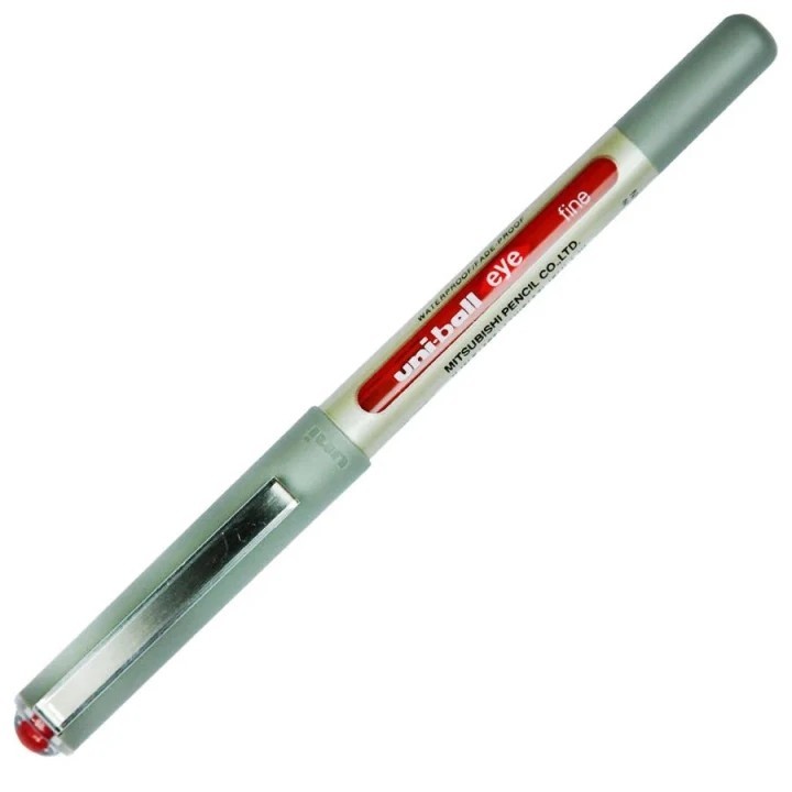 Uni-ball UB-157 EYE fine 0.7 Roller Kalem Kırmızı (12' li Kutu)