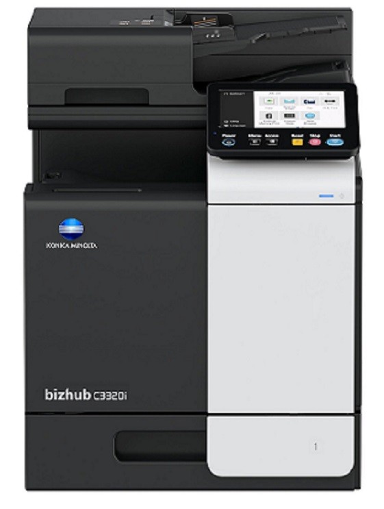 Konica Minolta bizhub C3320i A4 Renkli Çok Fonksiyonlu Lazer Yazıcı – 33 ppm & 7″ Dokunmatik Ekran