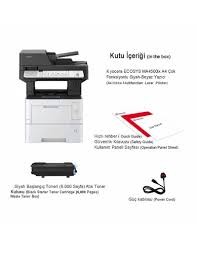Kyocera ECOSYS MA4500x A4 Mono Çok Fonksiyonlu Lazer Yazıcı – 45 ppm Baskı & 22,5 ppm Dubleks