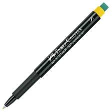 Faber-Castell Asetat Kalemi Permanent (S) Sarı