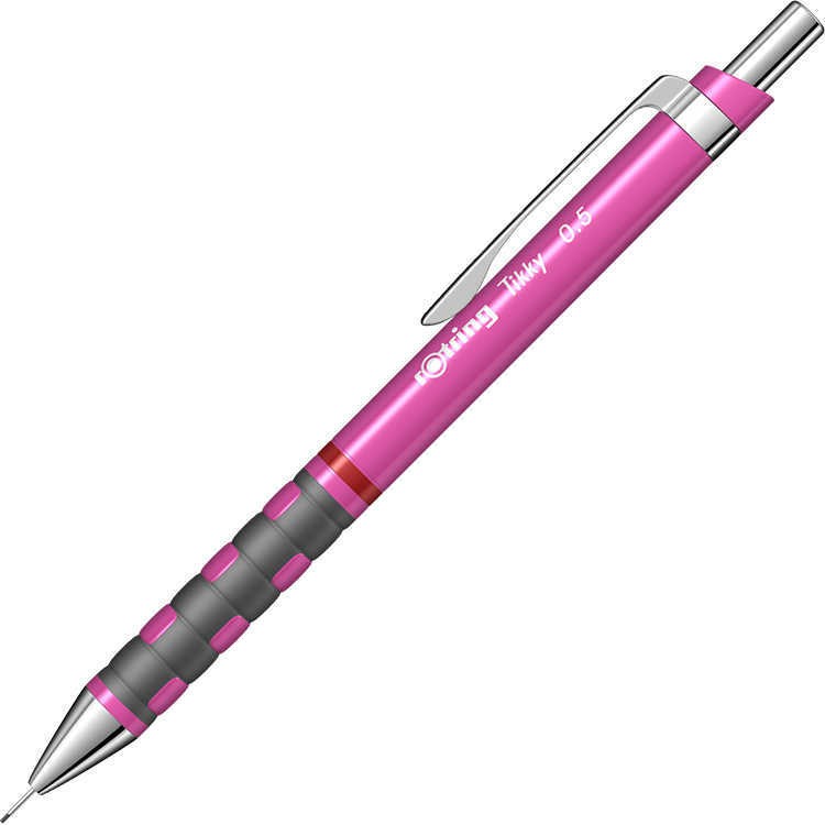 Rotring Veratil Kalem  Tikky Neon Pembe 0.5 mm Mekanik Kurşun Kalem