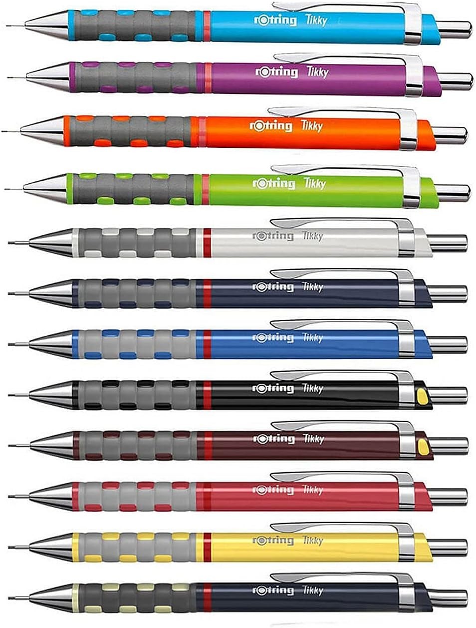 Rotring Versatil Kalem Tikky RD 4C Line, Turuncu 0.5 mm Mekanik Kurşun Kalem