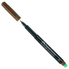 Faber-Castell Asetat Kalemi Permanent (M) Kahve