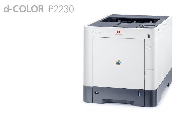 Olivetti d-Color P2230 A4 Renkli Lazer Yazıcı – 30 ppm, 1 200×1 200 dpi, 1 GB Bellek