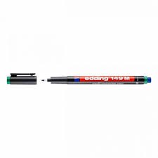 Edding Asetat Kalemi - Silgili Medium Uç Yeşil (E-149M)