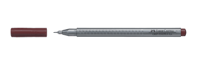 Faber-Castell Grip Finepen 0.4mm, Kahverengi